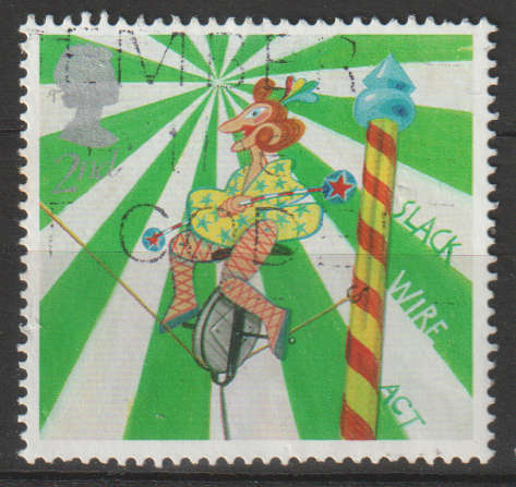 GB 2002 EUROPA Stamps - The Circus ULH SG 2275