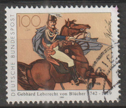 GERMANY 1992 The 250th Anniversary of Gebhard Leberecht von Blücher, Marshal ULH SG 2490