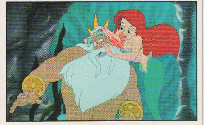 PANINI COLLECTABLE STICKERS THE LITTLE MERMAID #85