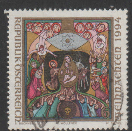 AUSTRIA 1994 Christmas UNH SG 2388