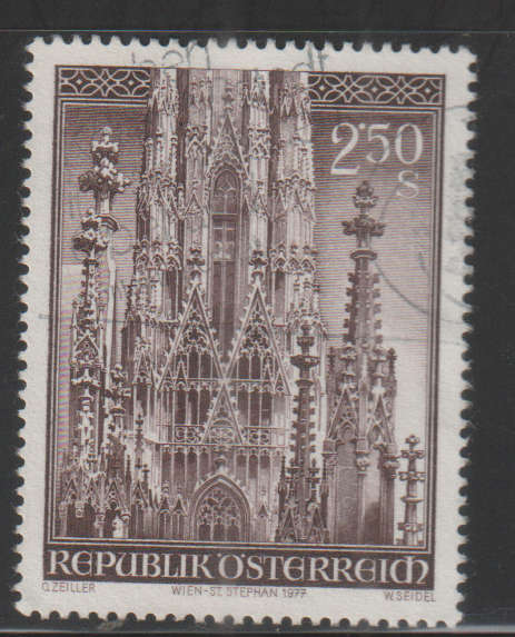 AUSTRIA 1977 The 25th Anniversary of the Reopening of St. Stephen's Cathedral UNH SG 1781