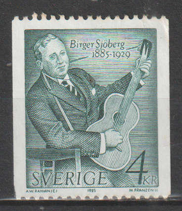 SWEDEN 1985 The 100th Anniversary of Personalities ULH SG 1273