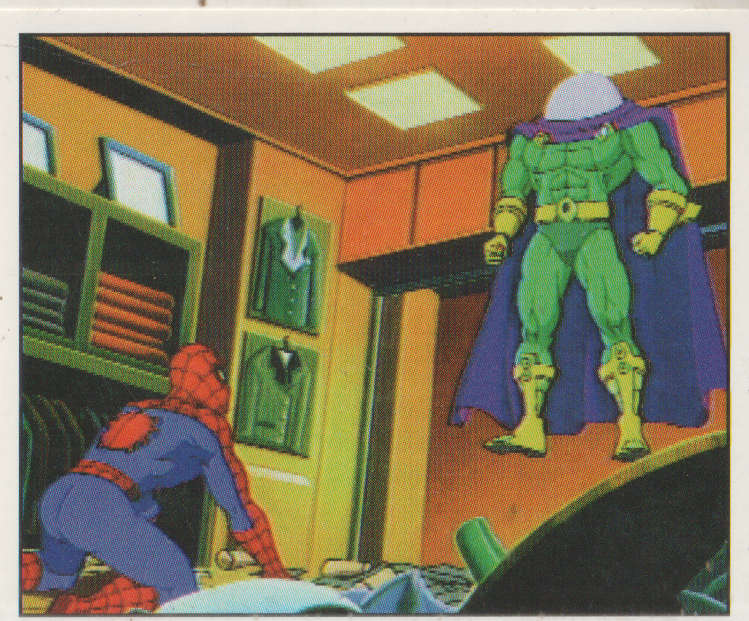 PANINI MARVELS SPIDERMAN COLLECTABLE STICKER #84