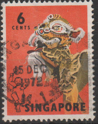 SINGAPORE 1968 Classic Folk Dances and Mask Dances ULH SG 104