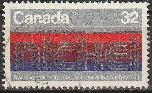 CANADA 1983 The 100th Anniversary of Discovery of the Sudbury Nickel Deposits ULH SG 1103
