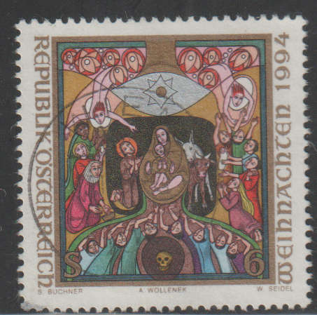 AUSTRIA 1994 Christmas UNH SG 2388