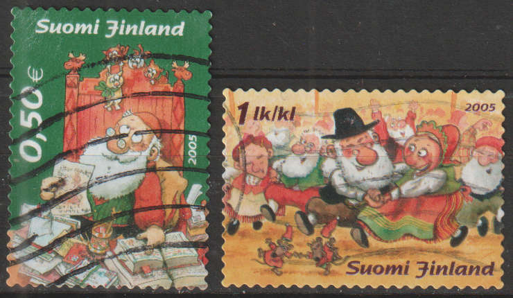 FINLAND 2005 Merry Christmas ULH SG 1798/9
