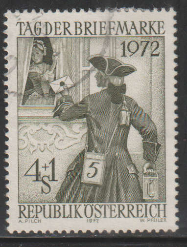 AUSTRIA 1972 Day of the Stamp UNH SG 1650