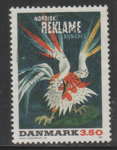DENMARK 1991 Posters for Nordic Advertising Congress ULH SG 965