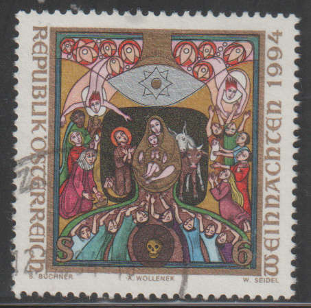AUSTRIA 1994 Christmas UNH SG 2388