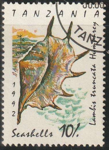 TANZANIA 1992 Shells VFU SG 1301