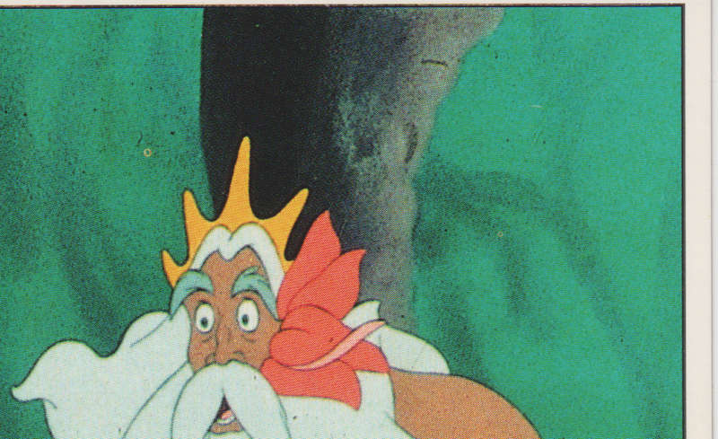 PANINI COLLECTABLE STICKERS THE LITTLE MERMAID #87