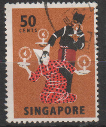 SINGAPORE 1968 Classic Folk Dances and Mask Dances ULH SG 110