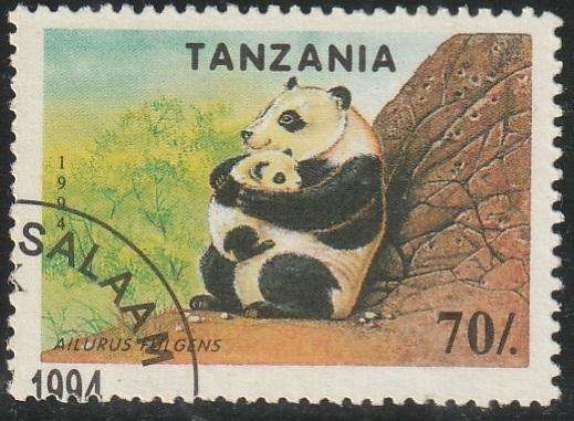 TANZANIA 1994 Protected Animals VFU SG 1808