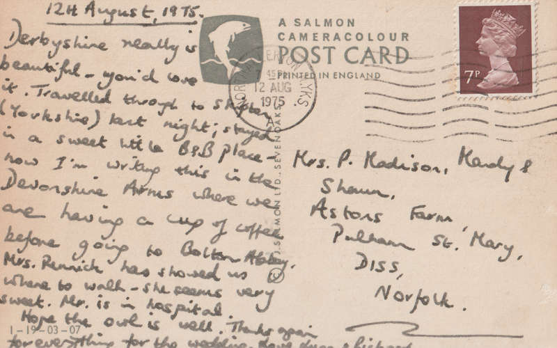 USED POST CARD