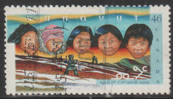 CANADA 1999 Creation of Nunavut Territory ULH SG 1880