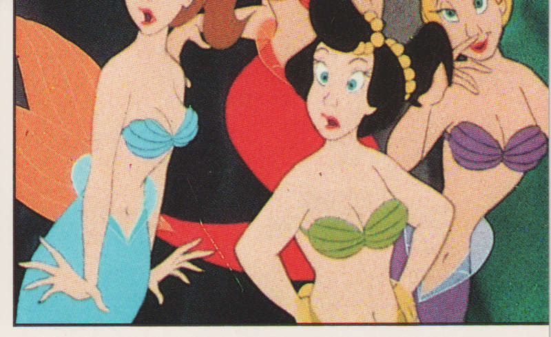 PANINI COLLECTABLE STICKERS THE LITTLE MERMAID #88