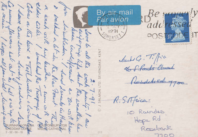 USED POST CARD