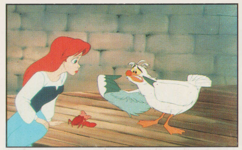 PANINI COLLECTABLE STICKERS THE LITTLE MERMAID #179