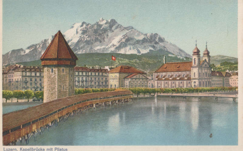 MINT POST CARD LUZERN