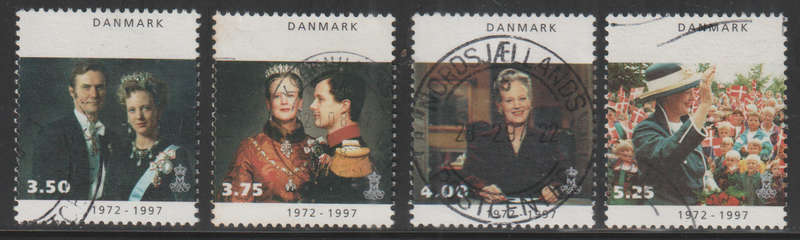 DENMARK 1997 Queen Margrethe II ULH SG 1086-9