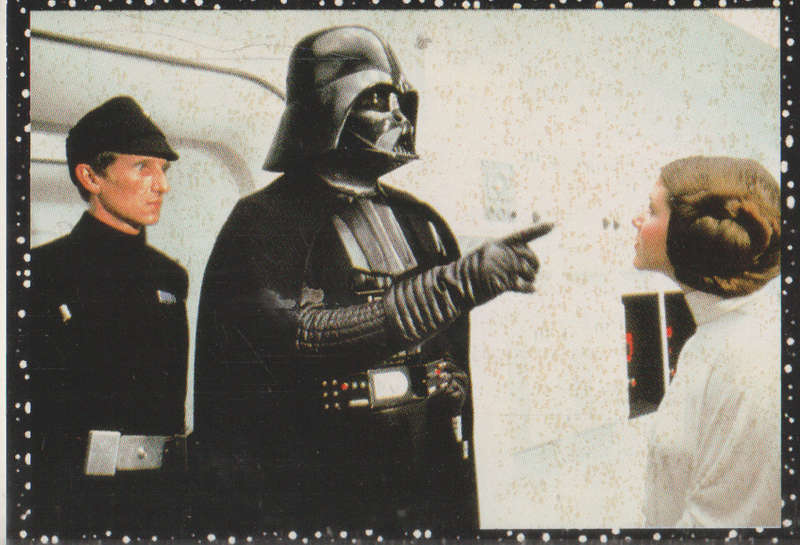 PANINI STAR WARS COLLECTABLE STICKER #7