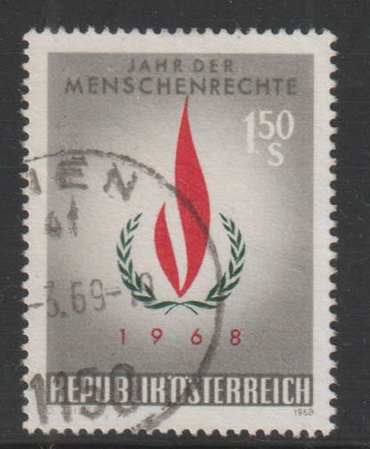 AUSTRIA 1968 Year of Human Rights UNH SG 1531