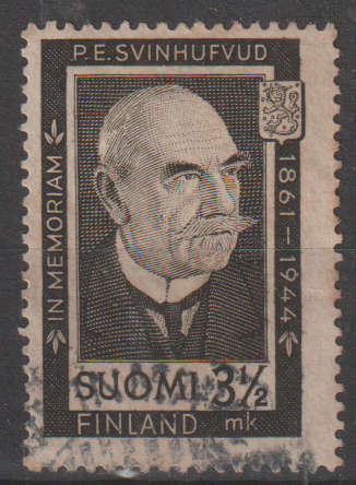 FINLAND 1944 In memory of President Svinhufvud ULH SG 398
