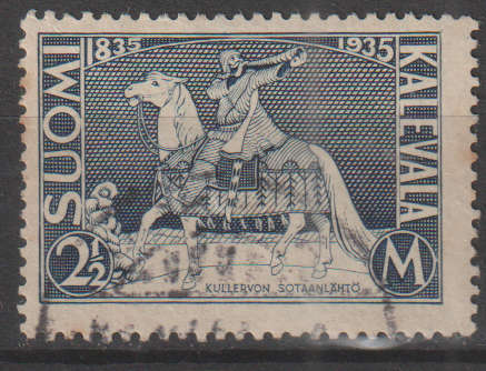 FINLAND 1935 The 100th anniversary of the publication Finnish national epic Kaleva ULH SG 305