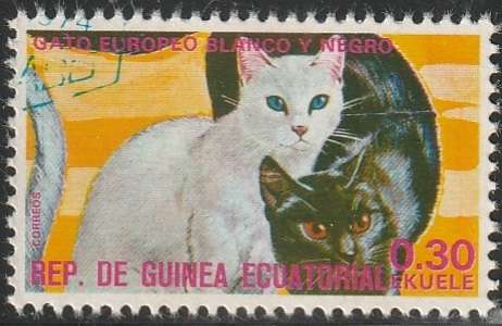 THEMATIC CATS EQUATORIAL GUINEA CTO