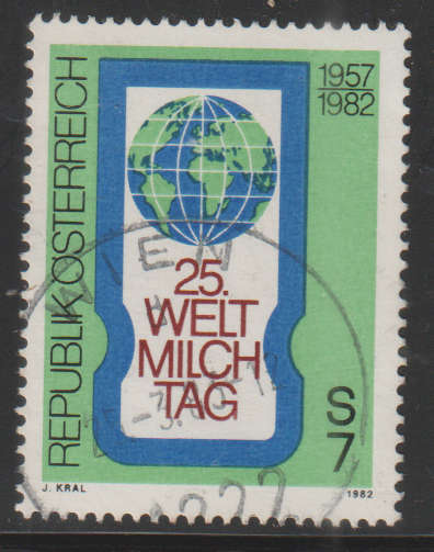 AUSTRIA 1982 The 25th World Milk Day UNH SG 1932