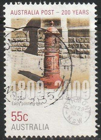 AUSTRALIA 2009 The 200th Anniversary of the Australian Post UNH SG 3160