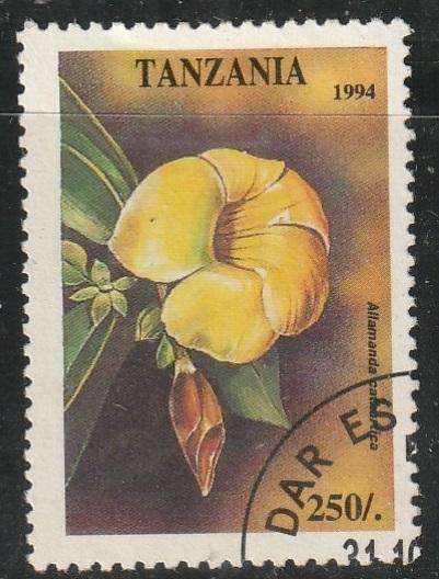 TANZANIA  1994 Tropical Flowers VFU SG 1921