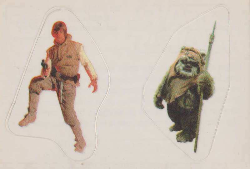 PANINI COLLECTABLE STICKERS STAR WARS #S 5