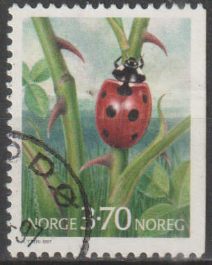 NORWAY 1997 Insects ULH SG 1278