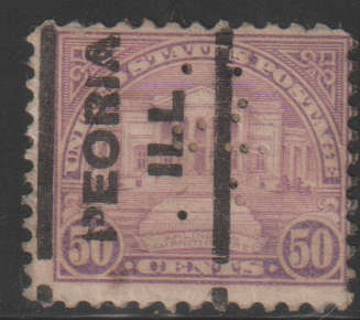 USA PRE CANCEL PEORIA  ILL