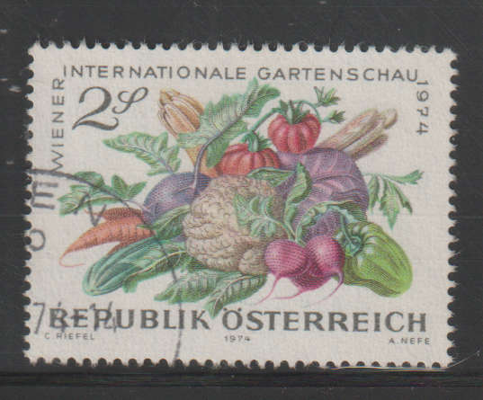 AUSTRIA 1974 Vienna International Horticultural Show UNH SG 1697