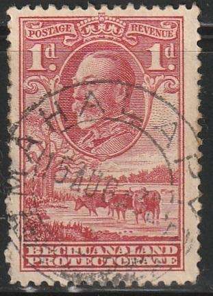 BECHUANALAND 1932 King George V and Landscape ULH SG 100