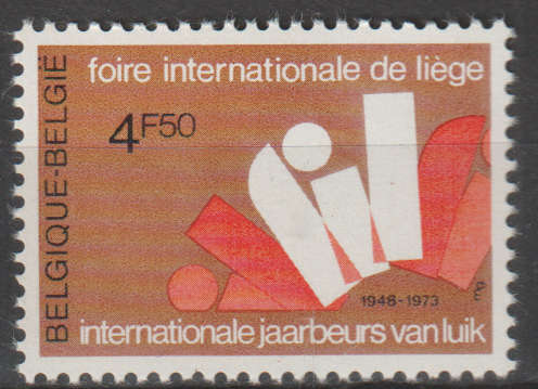 BELGIUM 1973 The 25th Anniversary of the Liége Convention UMM SG 2308