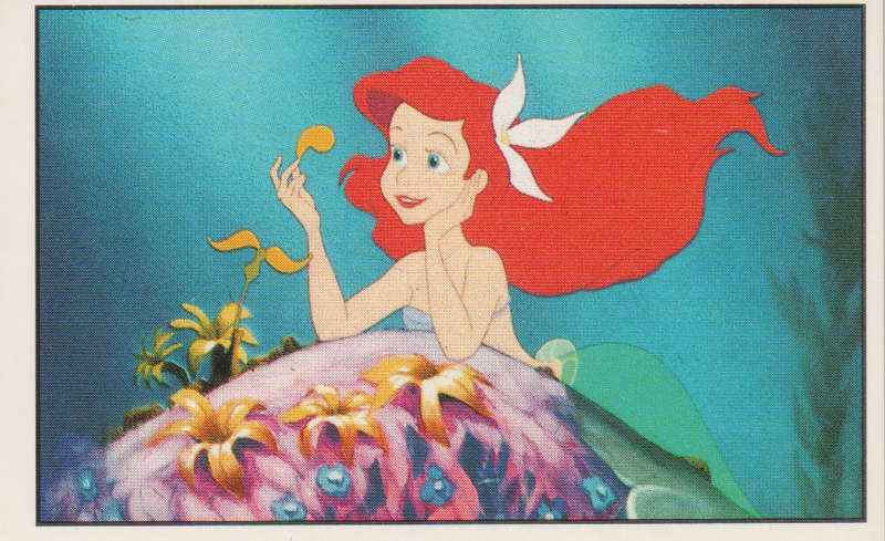 PANINI COLLECTABLE STICKERS THE LITTLE MERMAID #90