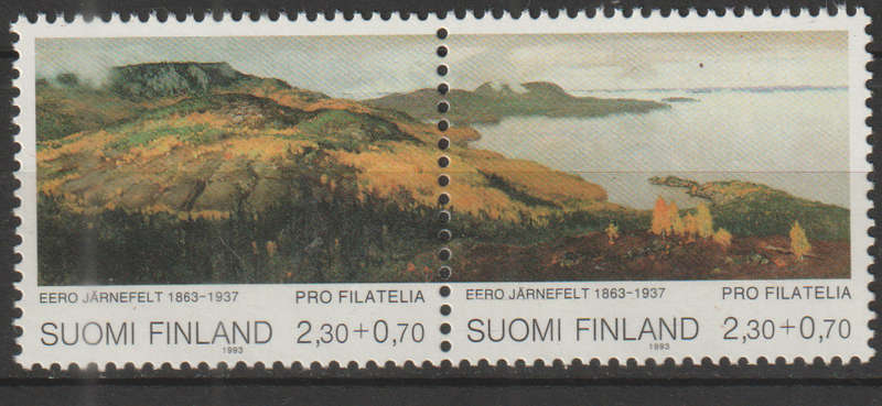 FINLAND 1993 Paintings by Eero Järnefelt UMM SG 1314/5
