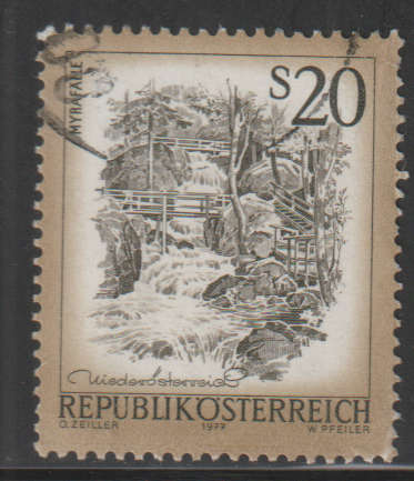 AUSTRIA 1977 Landscapes of Austria UNH SG 1688D
