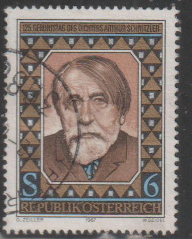 AUSTRIA 1987 The 125th Anniversary of the Birth of Arthur Schnitzler UNH SG 2127