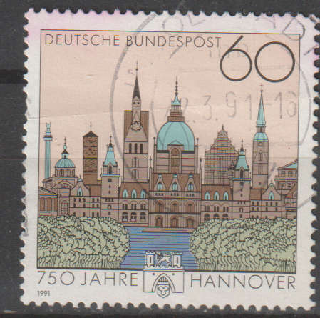 GERMANY 1991 The 750th Anniversary of Hannover ULH SG 2338