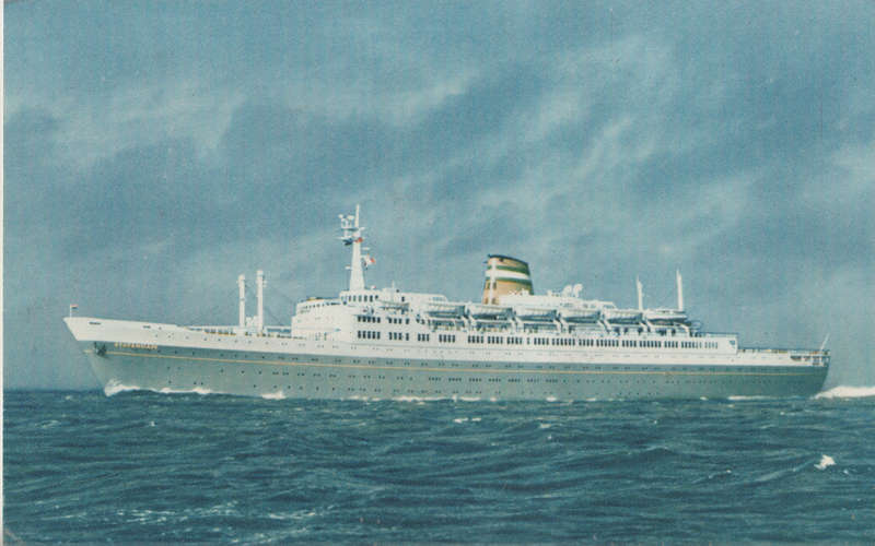 MINT POST CARD SS STATENDAM
