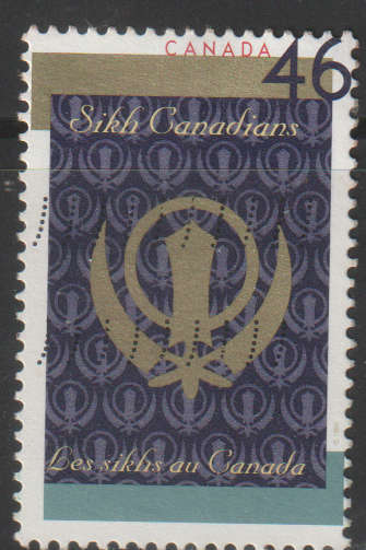 CANADA 1999 The 100th Anniversary of Sikhs in Canada ULH SG 1882