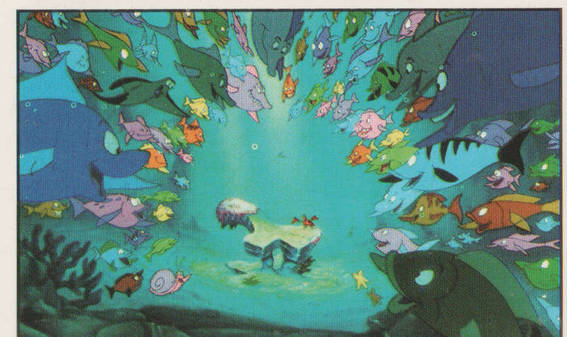 PANINI COLLECTABLE STICKERS THE LITTLE MERMAID #97