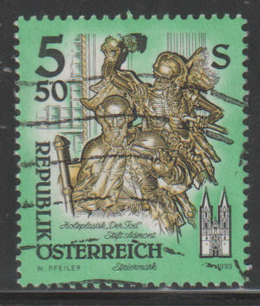 AUSTRIA 1993 Admont Abbey UNH SG 2326
