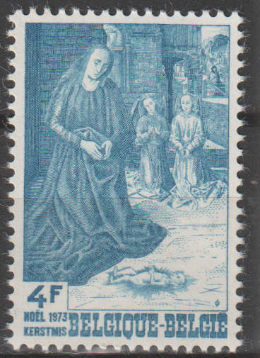 BELGIUM 1973 Christmas Stamp UMM SG 2324