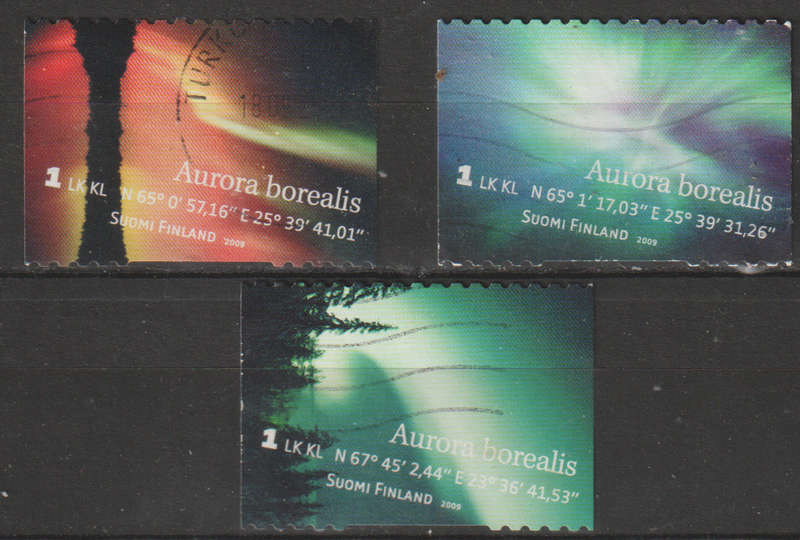 FINLAND 2009 Northern Lights ULH SG 2072-4